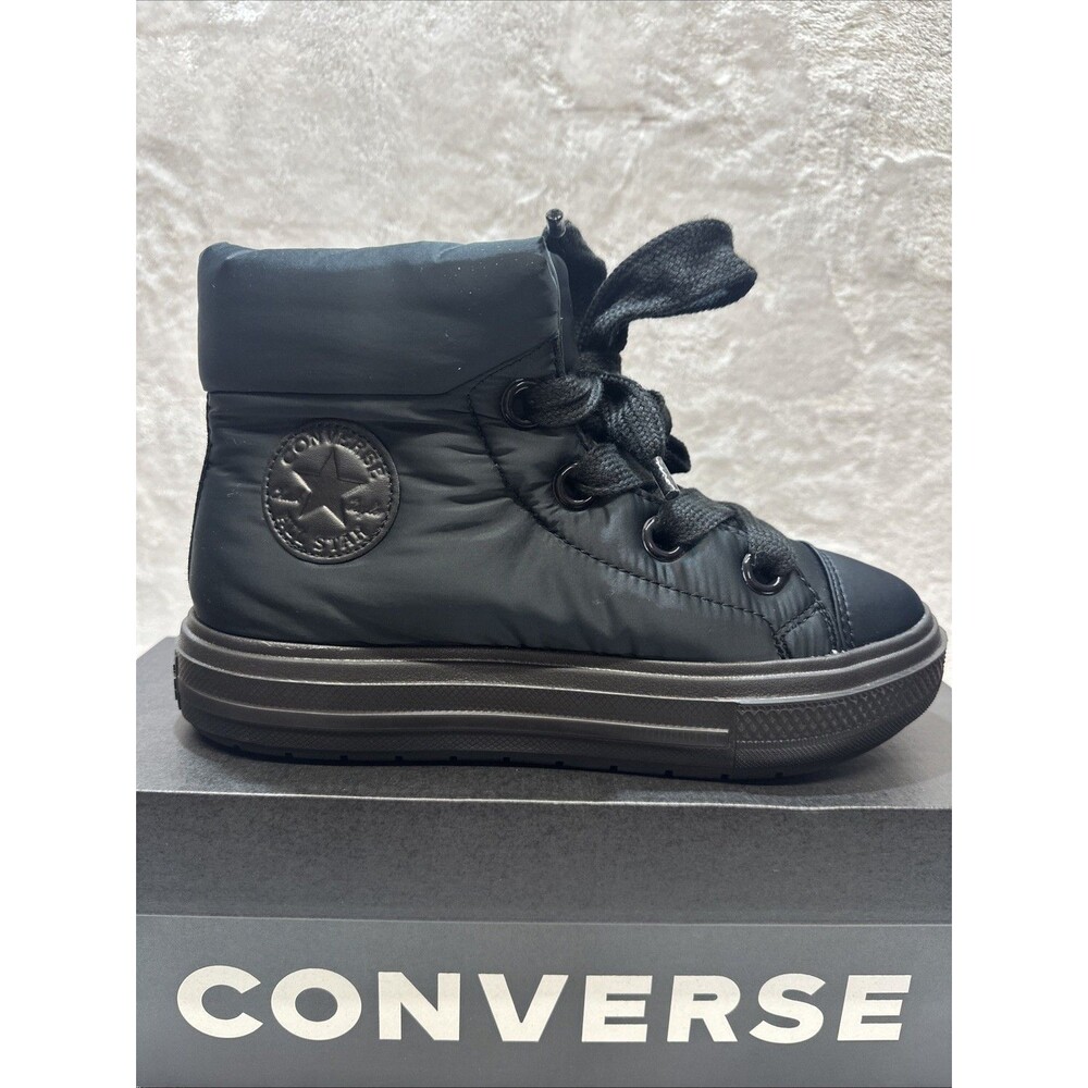 Converse CTAS Elements Boot Hi Black High Top Sneakers Mens 7.5 Womens 9